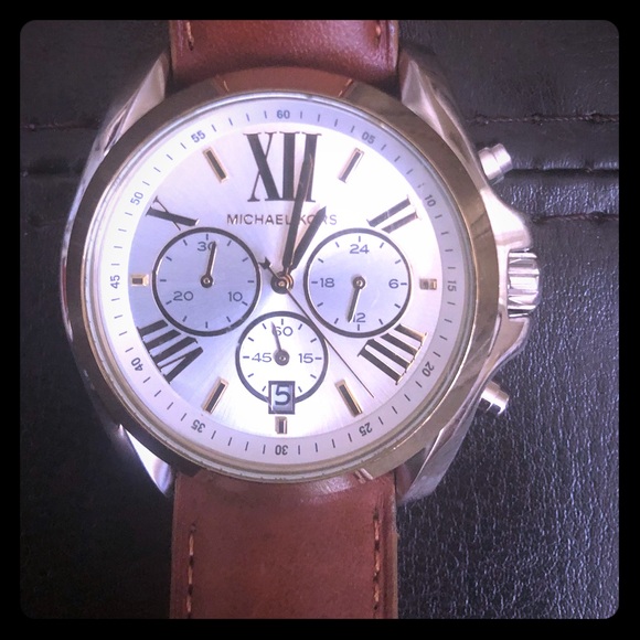 Michael Kors Leather Watch